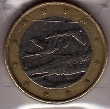 E365 Moneta Coin FINLANDIA: 1 euro 1999