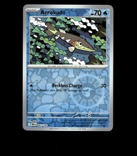 Arrokuda – 062/182 – Destined Rivals – Reverse Holo – Near Mint Pokemon Card TCG