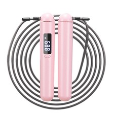 ACHDOFITS Jump Rope for Women, 5-Minute Habit Weight Loss Pink
