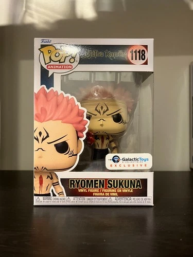 Funko Pop Sukuna 1118 Jujutsu Kaisen JJK Anime NM/M w Protector
