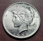 1924 Peace Dollar Blast White Ch. BU UNC Lustrous Flashy Uncirculated Silver $1