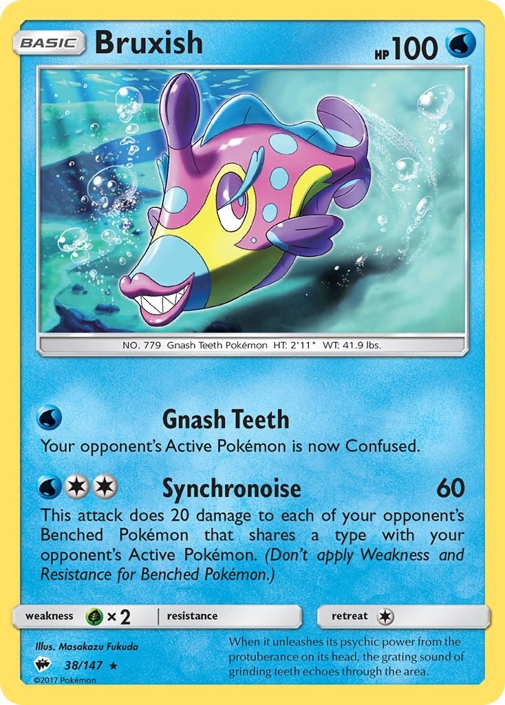 MP - Bruxish SM03 - 38/147 SM - Burning Shadows