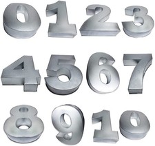 Large Number Cake Tins 0-9 for Baking Pan Birthday Party Wedding Anniversary