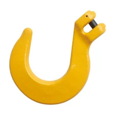 1/2" Grade 80 Clevis Foundry Hook Painted Yellow