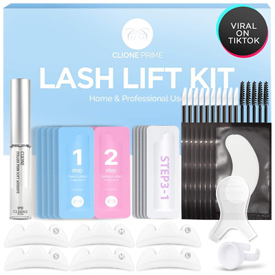Lash Lift Kit - Eyebrow Lamination 5 Applications Kit Home