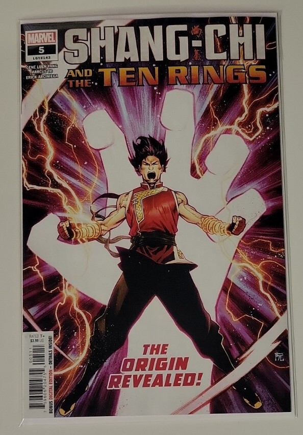 🔑SHANG-CHI AND THE TEN RINGS #5 01/2023 NM/NM- Origin of Rings