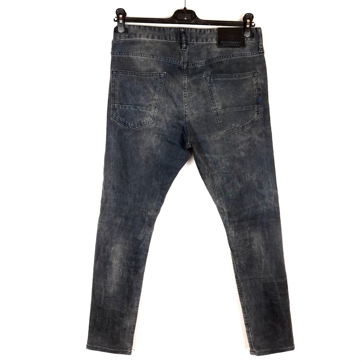 SCOTCH & SODA RALSTON Men Jeans Size W31 L32 Slim Fit Tapered Grey
