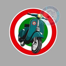 STICKER VESPA SCOOTER SCUDERIA