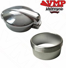 2-1/2" Monza Legierung Benzintank Kraftstoff Flip Cap mit Aluminium Schraube Einfüllstutzen 