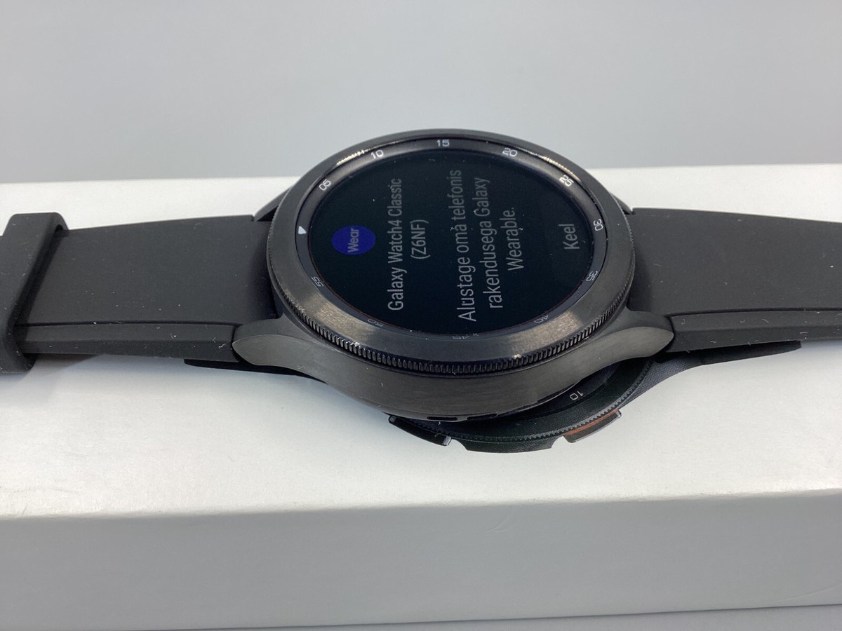 【未開封】Galaxy Watch4 Classic 46mm ブラック Restored Samsung Galaxy Watch 4 Classic Smartwatch 42mm with