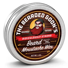 Bearded Goon Ridiculously Strong Beard & Moustache Wax -All Natural Style & Hold