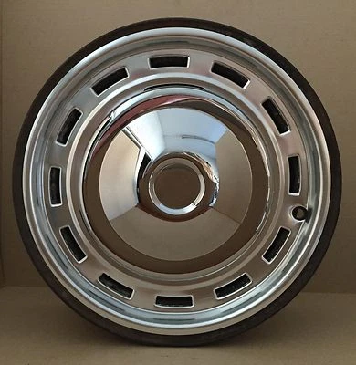 Triumph Herald & Spitfire Wheel Trim x 4 Slotted Made In England. - Image 1 of 4