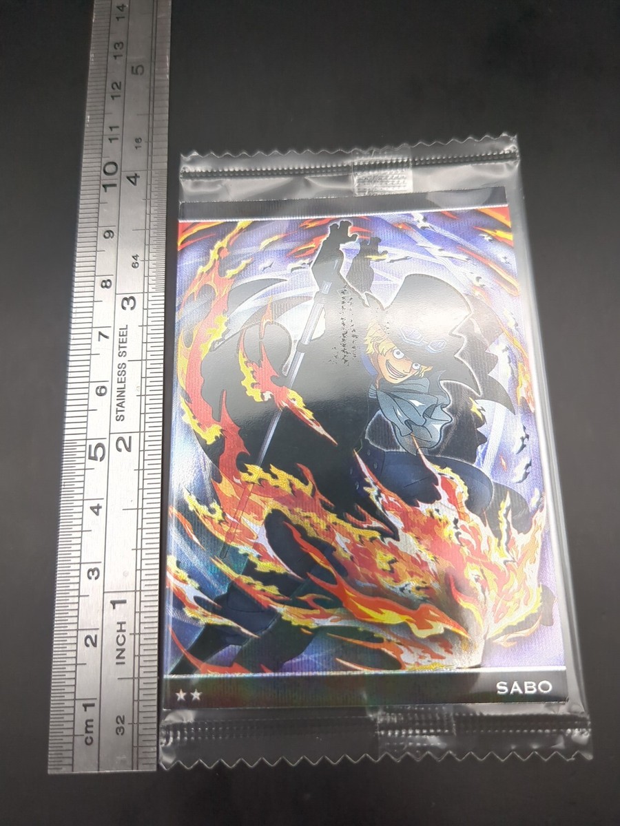Sabo #No.10-18 R UnOpen One Piece wafer card 2021 BANDAI JUMP TCG