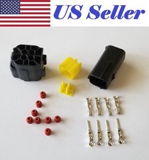 4 Pin Way Male  Female Waterproof Electrical Wire Cable Connector Plug