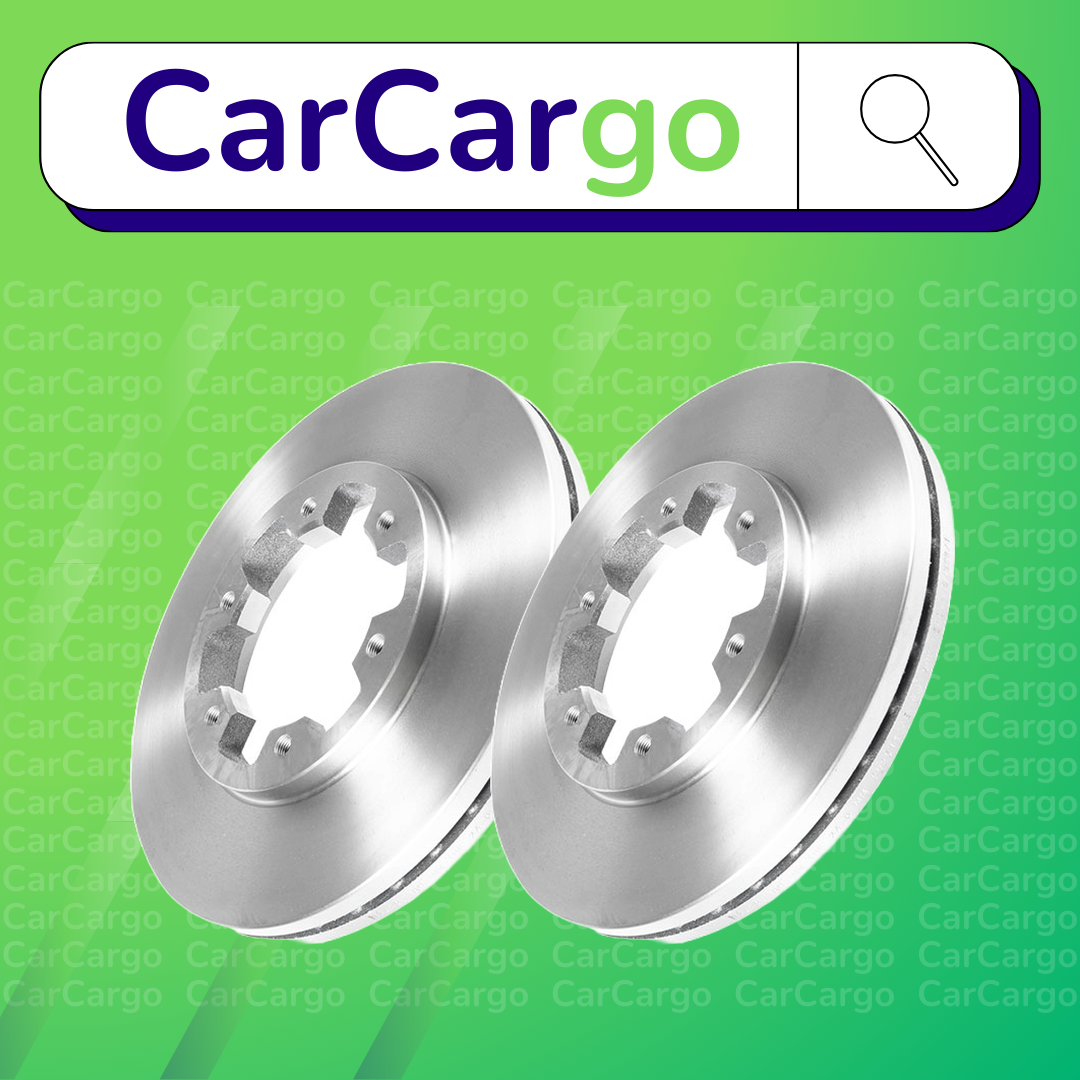 Vented Front Brake Discs Nissan Pickup 2.5 TD 4WD 1998-2005 277 mm