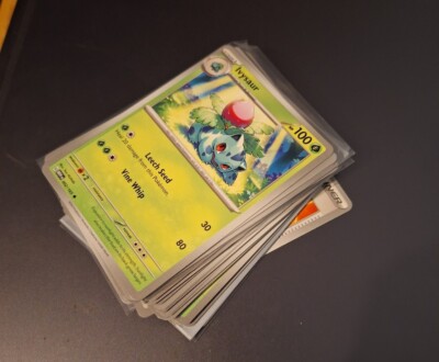 Pokemon 151 - TCG - Stack of 25 different uncommon cards (list in description!)