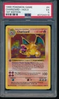 PSA 5 CHARIZARD 1999 Pokemon Base 1ST EDITION GREY STAMP SHADOWLESS 4/102 Holo