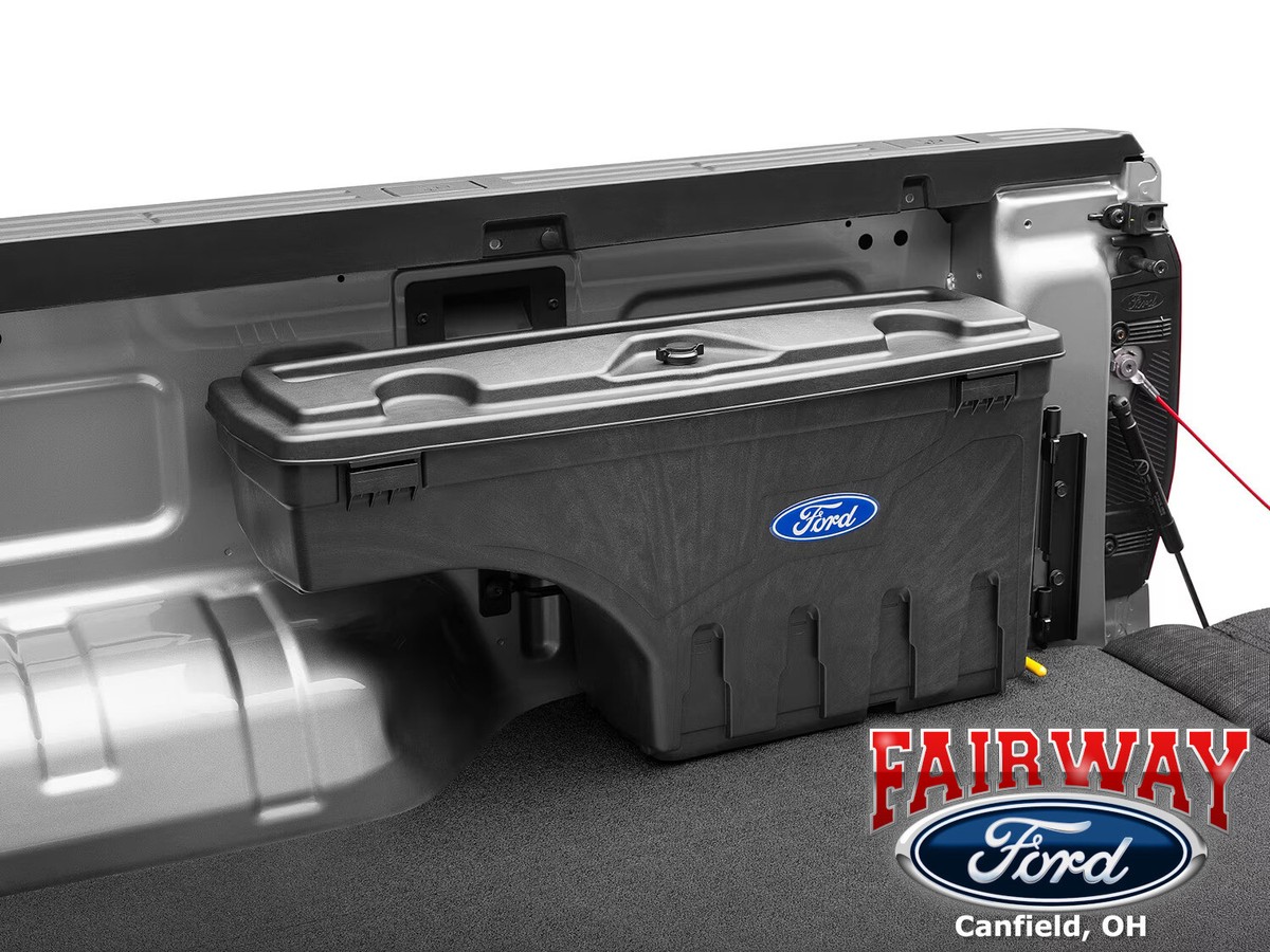 24 thru 26 Ford Ranger OEM Ford Lockable Pivot Storage Bed Box