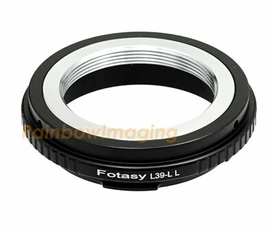 FOTASY Leica M39 39mm Lens to Leica L Mount Adapter fits Panasonic S1 S1R S1H S5 camera