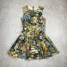 Red Valentino Womens Beautiful Floral Dress Size 42 It 