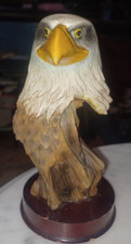 Eagle Hard Plastic Figurine About 6.5 x 3.5
