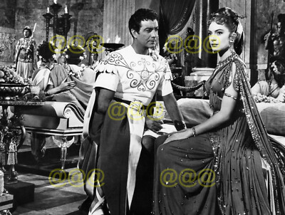 Foto - Deborah Kerr & Robert Taylor in einer Szene, ''Quo Vadis'', 1951