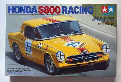 Tamiya 1/24 Honda S800 racing model kit 24177 | eBay