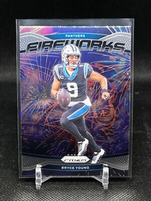 2024 Panini Prizm Football Fireworks Bryce Young #14