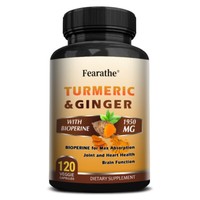 Kurkuma Kapseln Hochdosiert - Mit Curcuma Pulver - Curcumin & Piperin