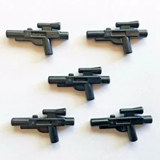 Star Wars LEGO® 5 x Medium Blaster Black Gun Minifigure Weapon Parts 58247 New