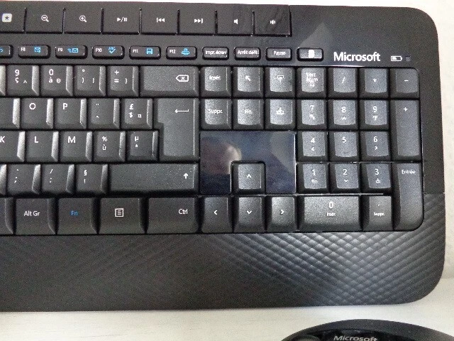 Microsoft Wireless Desktop Keyboard 2000 Tastatur, Maus Set - FR French Layout - Bild 3 von 4