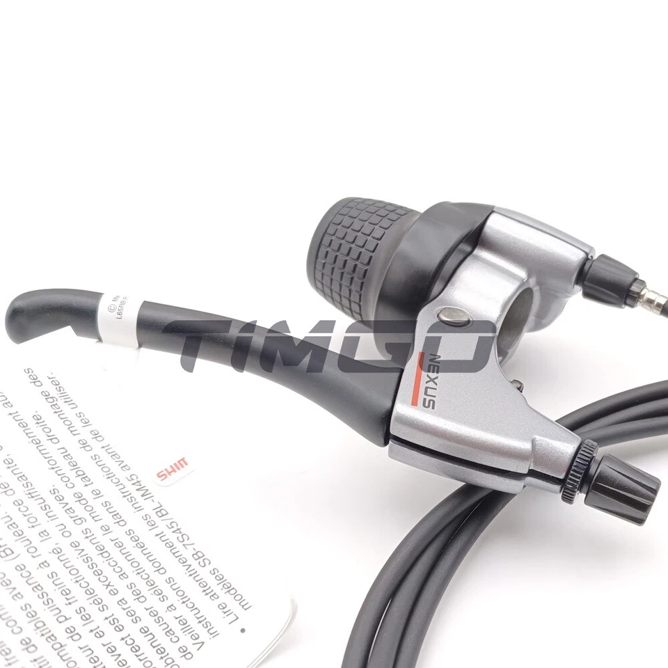 Shimano Nexus SB-7S45 Internal Gear 7 Speed Right Shifter Brake Combo Lever Set - Image 4 of 4