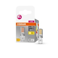 Osram 5Er Pack Led Base Pin G9 2700K 2,6W 320Lm Leuchtmittel Warmweiß Lampe