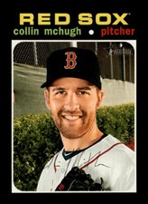 2020 Topps Heritage Collin McHugh #510 Boston Red Sox