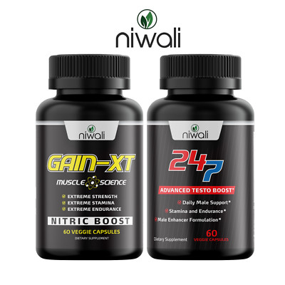Muscle Builder nitric boost and Testosterone Booster for Men Male Enhancement