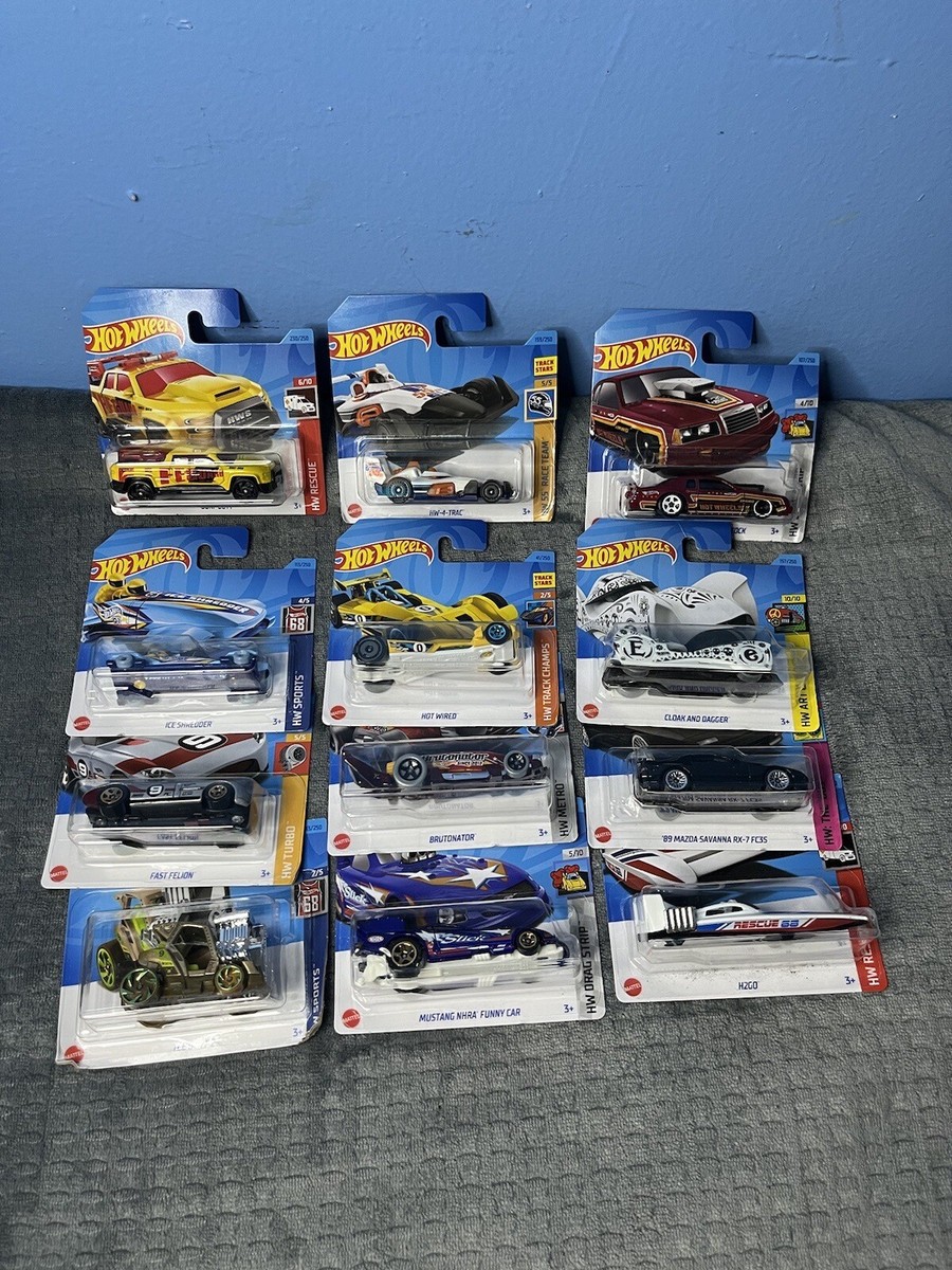 Hot Wheels Car Lot 12 Brand New In Box NIB N521/522 New 21A | eBay