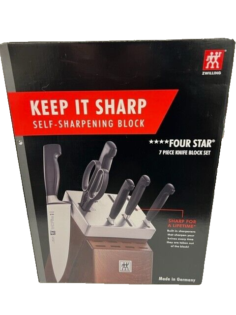 Zwilling J.A. Henckels Four Star 7-Piece Self-Sharpening Knife Set G8720