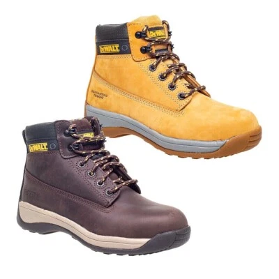 Men’s Dewalt Mason Steel Toe Cap Safety Boots in Brown and Honey - Image 1 of 4