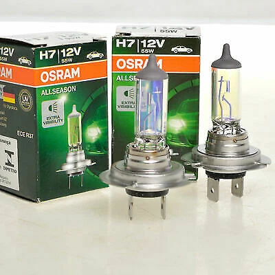 2xH7 ALLSEASON 64210ALL OSRAM 55W 12V PX26d all season Halogen 