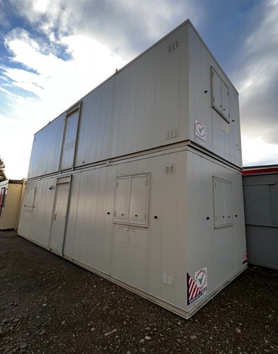 32ft X 10ft Double Stack, Site Cabin Welfare Office Container Staff ...