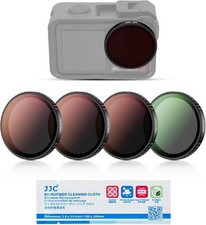 4-Pack ND CPL Filter Kit for DJI Osmo Action 5 Pro Action 4 Action 3 Metal Frame
