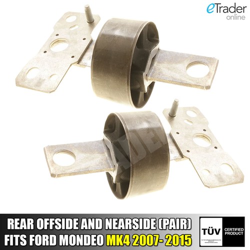 For Ford Mondeo MK4 & Galaxy inc SMax Rear Trailing Arm Bushes Pair