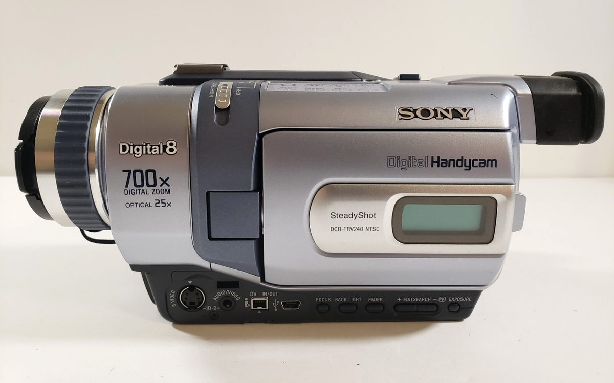 SONY Video8 Handycam CCD-TRV240 ⑤ Sony Digital 8 Digital Handycam DCR-TRV240 | eBay