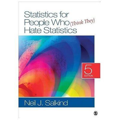 #ad Statistics for People Who Think They Hate Statistics Salkind Statistics... $7.87