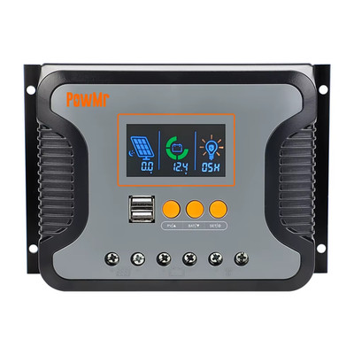 Powmr 30A  Pwm Solar Laderegler Arbeiten Für 12V  Batterie Led
