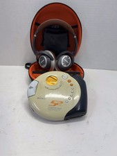 Vintage Sony D-FS601 Walkman CD Player Weather TV/AM/FM Radio With Bose Read