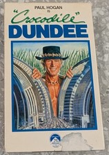 Crocodile Dundee Betamax Tape Vintage BETA Tape 1987 Paul Hogan Linda Kozlowski