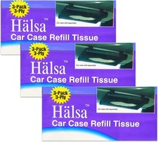 Ship From Usa 3 Packs Car Refill Tissue For Tempo Visor Tissue Holder Total 9