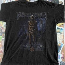 New Rare Megadeth Countdown To Extinction Unisex Black Cotton T-Shirt