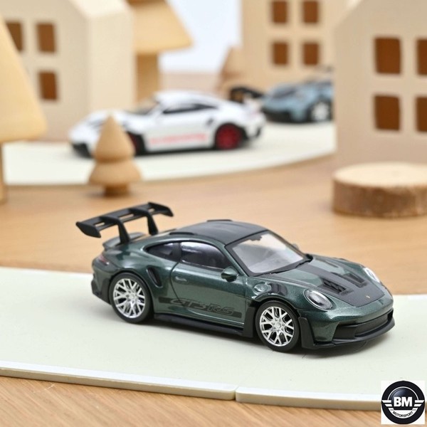 Norev Jet Car Porsche 911 GT3 Rs Modell 2022 MalachitgrüN Schwarz 1:43 750069-image